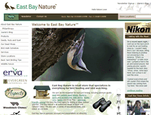 Tablet Screenshot of eastbaynature.com